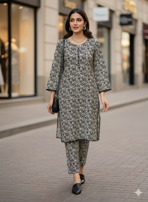 Banadora Linen 2-piece—soft texture meets vibrant, long-lasting prints.